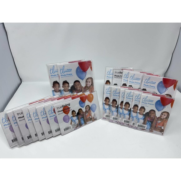 True Living Essentials Photo Frames Two 5x7‎ Five 4x6 Seven 6x4 Five 3.5x5 - Picture 1 of 4